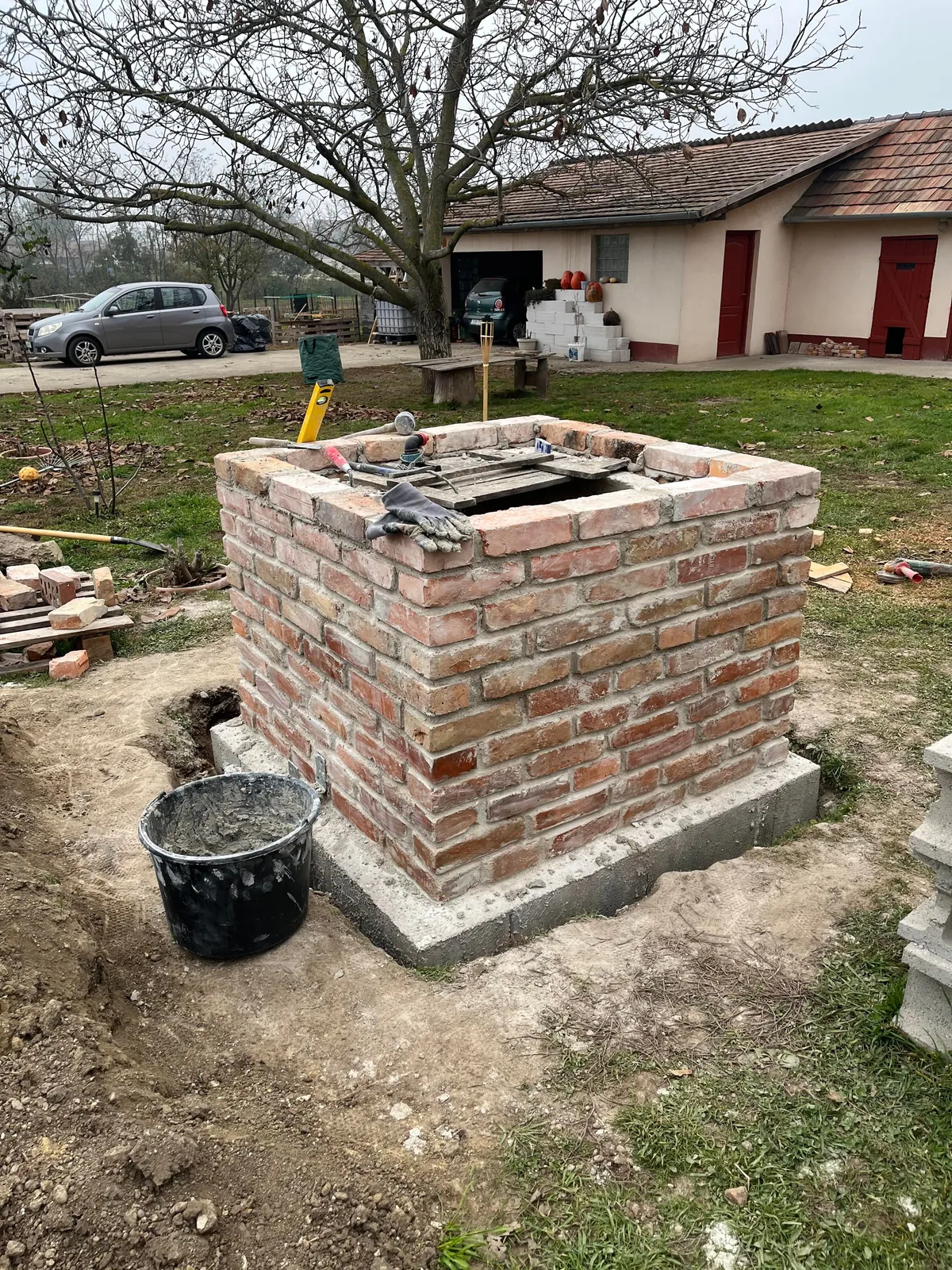 My garden well project