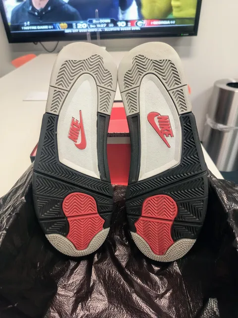 FINALLY GOT MY HANDS ON THESE...WHITE CEMENT 4'S