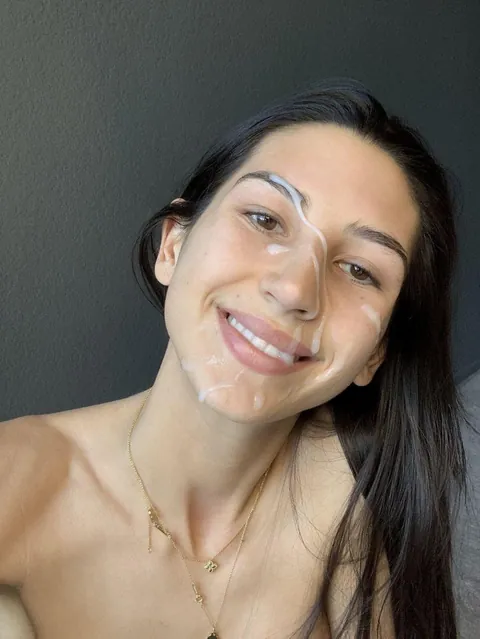 Cum belongs on my face