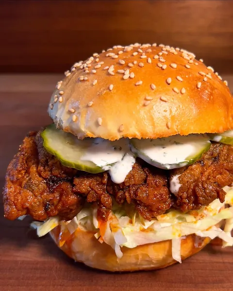 [Homemade] Nashville Hot Chicken Sandwich