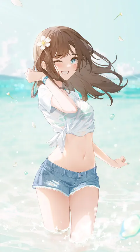 Simple shorts are adorable