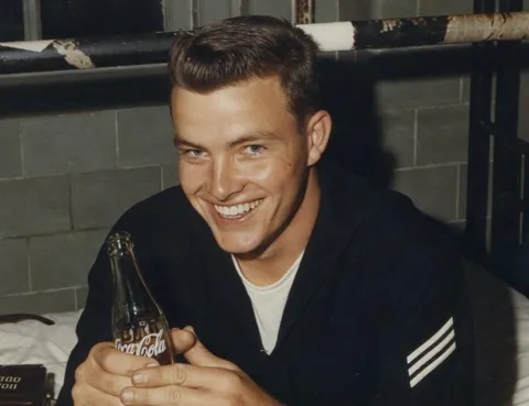 My Dad, U.S. Navy 1965 (colorized)