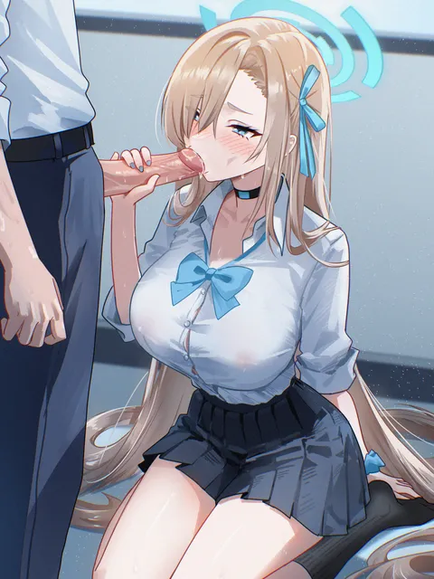 Blowjob from Asuna