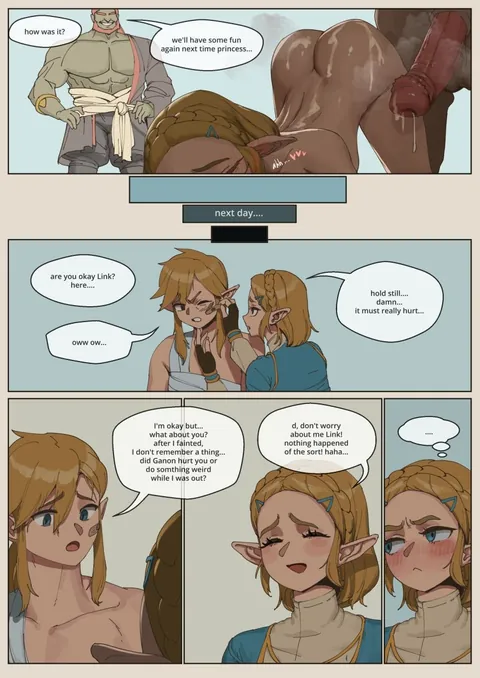 Zelda found a new kink (wjs07)