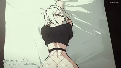 Doggy style with fishnet