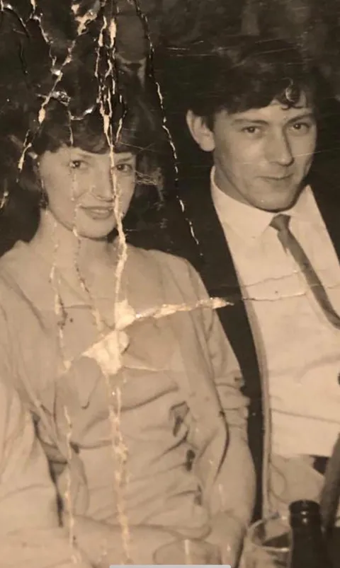 My beautiful mum and the ‘one that got away’. She still talks about this guy and says she should have married him when he asked her. North England 1960s.