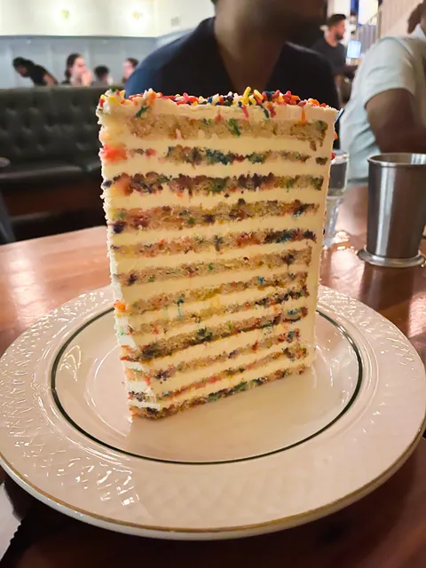[i ate] 24 layer confetti cake