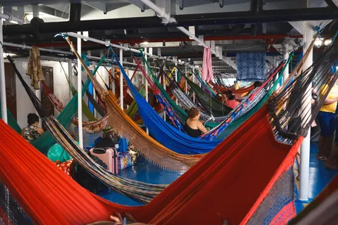A weeklong ferry on the Amazon River in Brazil