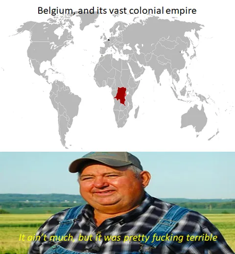 Show of hands if you think Belgium is the baddie...