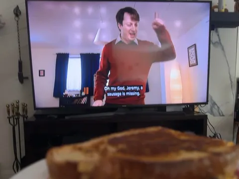 [homemade] hot ham and cheese