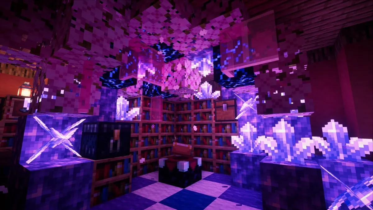 The RED Castle in Pale gardens