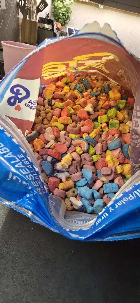 My Lucky Charms cereal marshmallow ratio is favorable