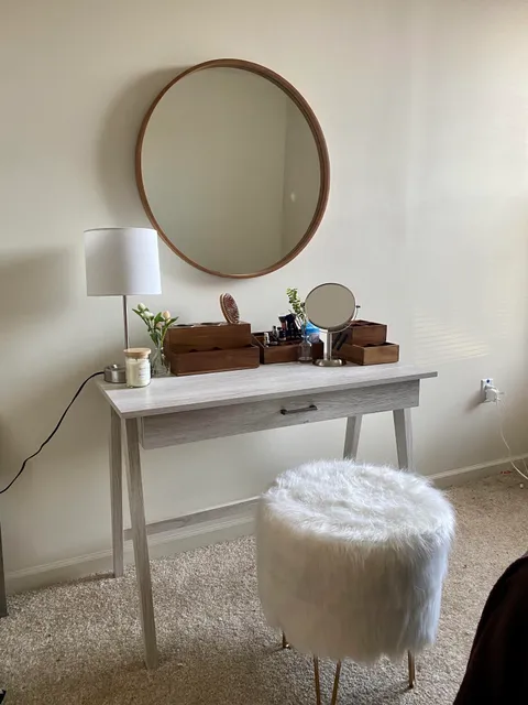 Saw someone on here make a vanity for their wife while she was away. I went to Target and did the same for my wife. I feel pretty good about it.