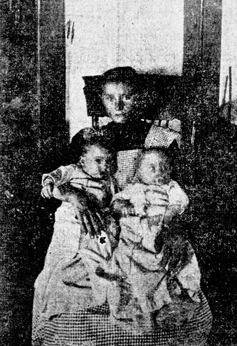 My 3x great-aunt, Blanche, with her younger twin brother and sister, Edwin and Edna in 1907, watched her parents be murdered after she couldn’t stop their killer. She was left guardian of her six siblings at eighteen years old.