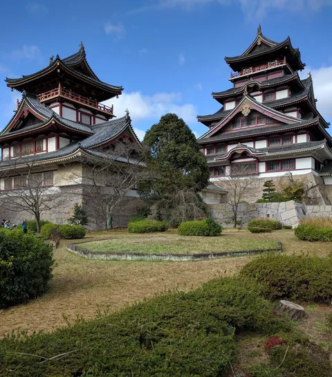 Fushimi-Momoyama-jō Castle in Kyoto, Japan