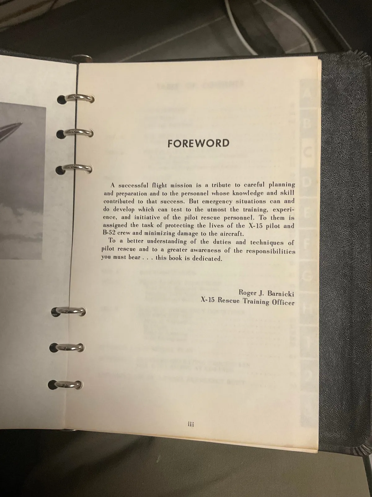 X-15 Pilot Rescue Handbook circa 1965