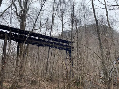 I visited an abandoned coal mine (and company town) in West Virginia today.