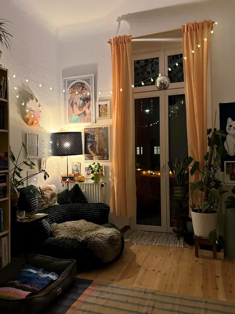 My reading corner in my new apartment!