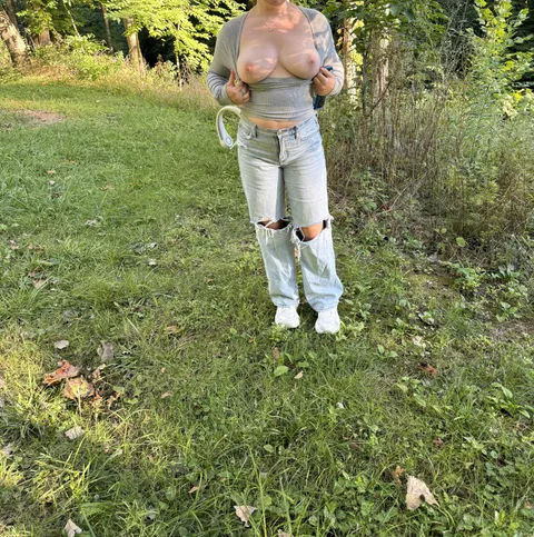 All natural pair in the wilderness