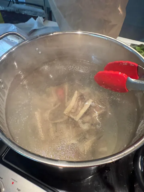 [homemade] 40 hour brisket, flank, marrow broth pho