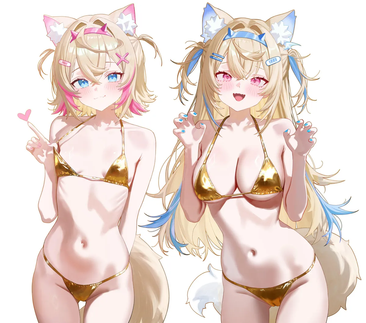 Fuwamoco golden baukini (Aska) [HoloLive English Advent]