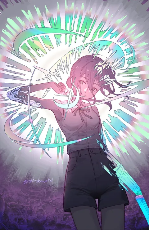 I drew Reze from Chainsaw Man