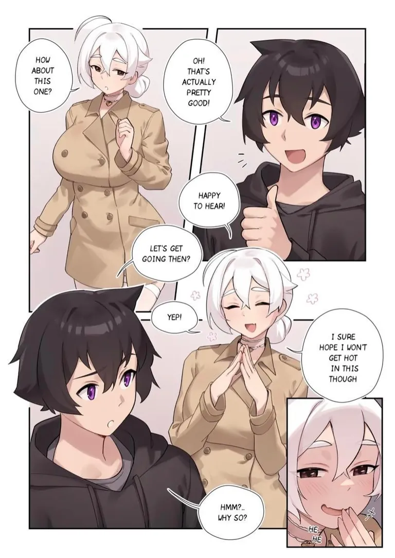 Dress up dress down, cute hentai&lt;3