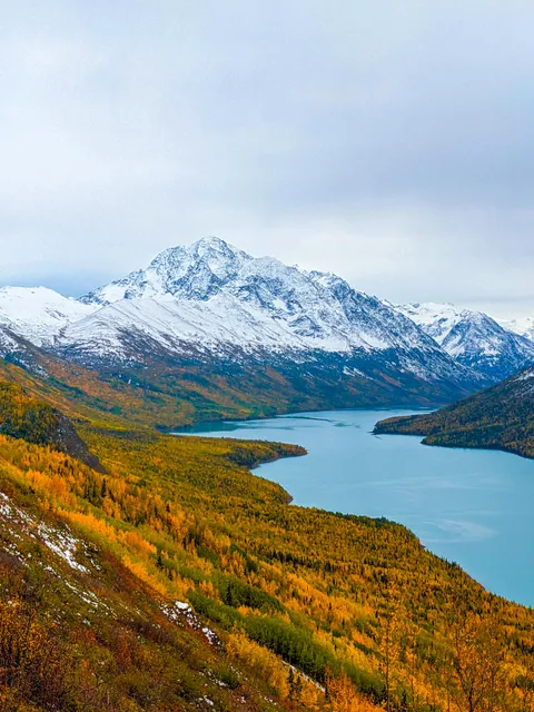 Happy day one of Autumn! Alaska (OC) [3024 x 4032]