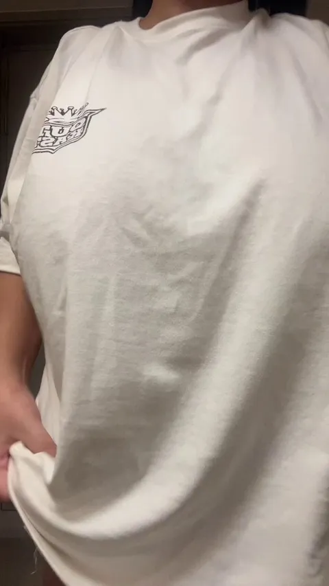 They drop to my waist