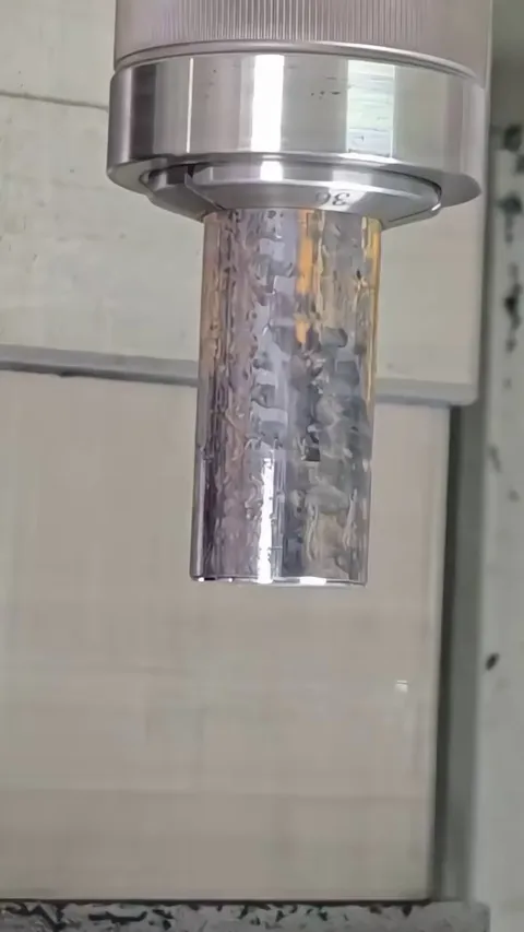 This CNC machine in action.