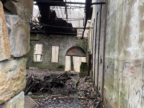 I visited an abandoned coal mine (and company town) in West Virginia today.