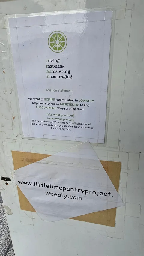 I was able to fill my community's empty food pantry!