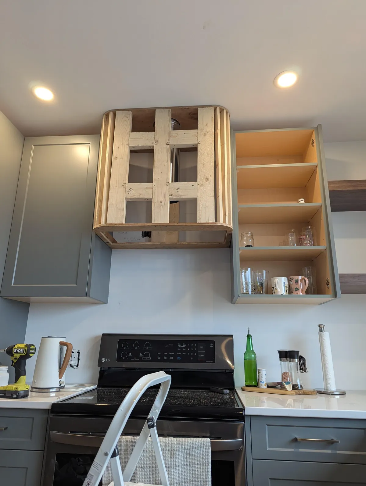 Wife wanted a new range hood