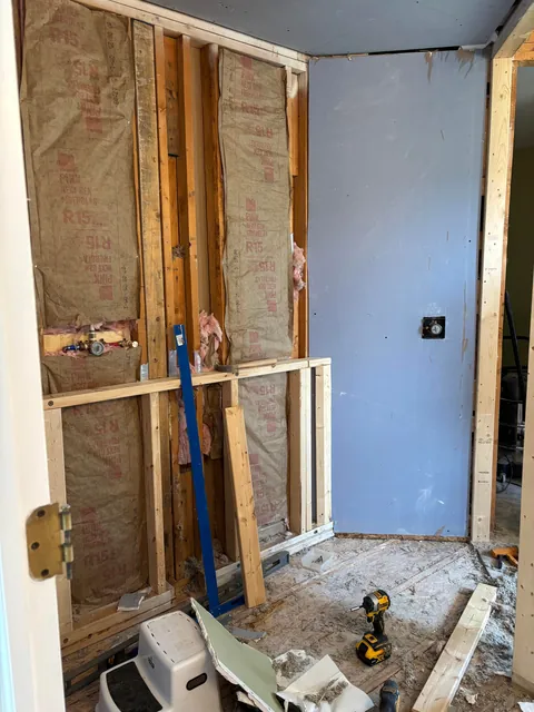 Good old fashioned master bathroom remodel I’m just about done with!