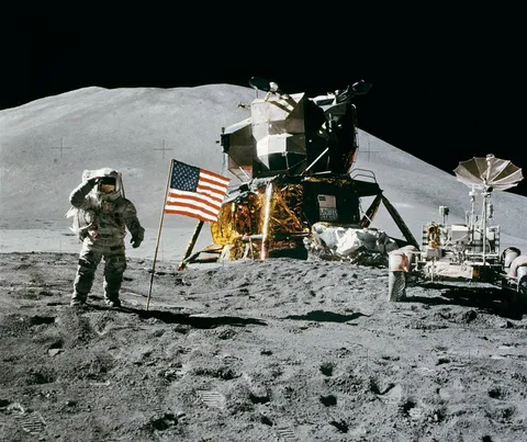 56 years and 1 day ago, Americans walked on the moon