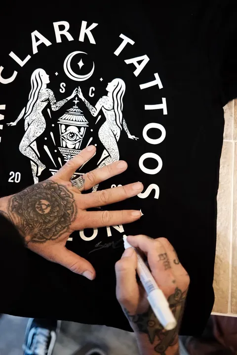 I flew across the world to get my head tattooed. "The Fox" By Sam Clark Tattoos, Wayfarers Trading Co, Avalon, AU