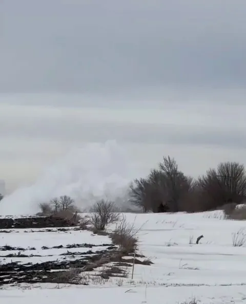 Train barrels effortlessly through deep snow