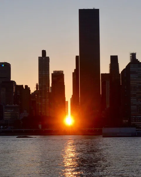 TOMORROW will be the last Manhattanhenge of 2024