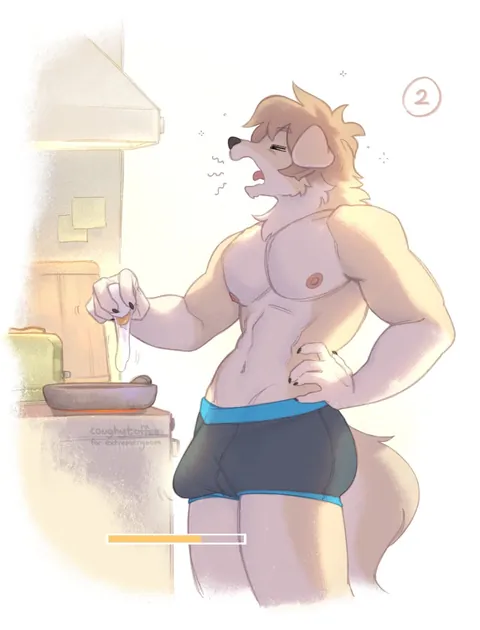 Breakfast time!🍳🥐 (CoughyToffeeX)
