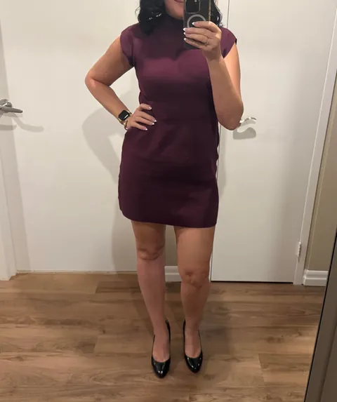 What I wore on date night and what I changed into. (F46).