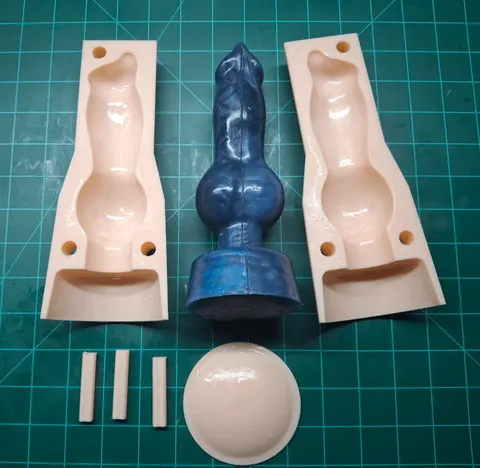 My 2nd try at home made fantasy toys. (Not my designs)