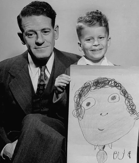 These kids were asked to draw their fathers from memory, 1949. Which one is your favourite?