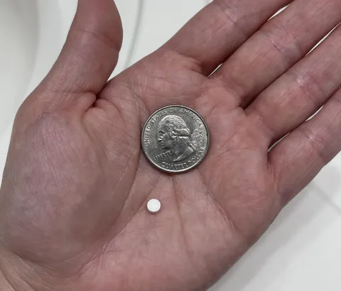 The doc told me I could break the pill in half to start…