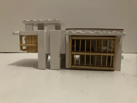 Architecture model that I made. How does it look? (Im 15yo and I wanna be an architect in the future)