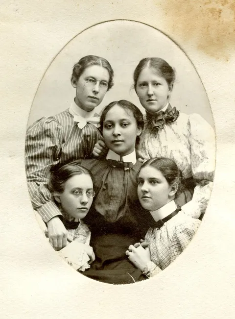 Middlebury College students, 1889