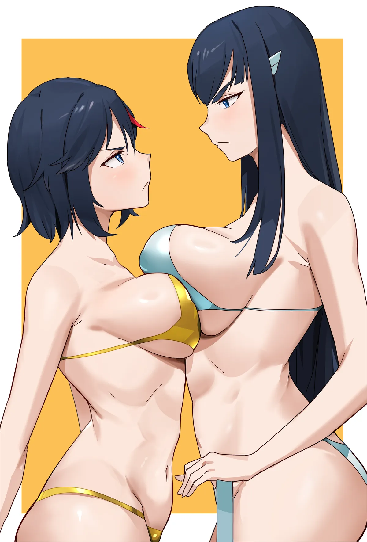 Ryuko and Satsuki (T-lex)