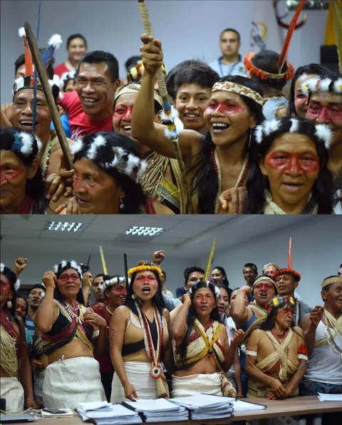 The Waorani people of Ecuador have won a major legal victory after a criminal court blocked oil companies from entering their ancestral lands in Pastaza province for exploration.