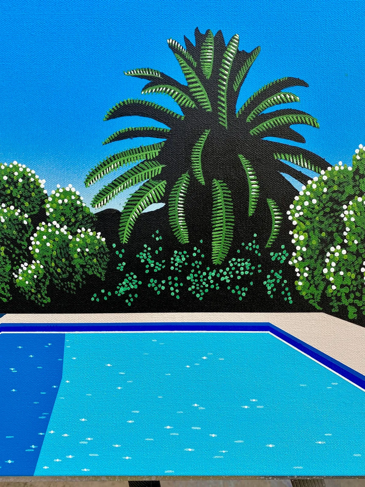 [OC] I could not afford a $30,000 original Hiroshi Nagai painting. I had to make one myself.