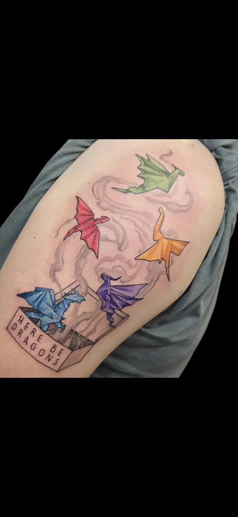 First tattoo. Went with an scp design.