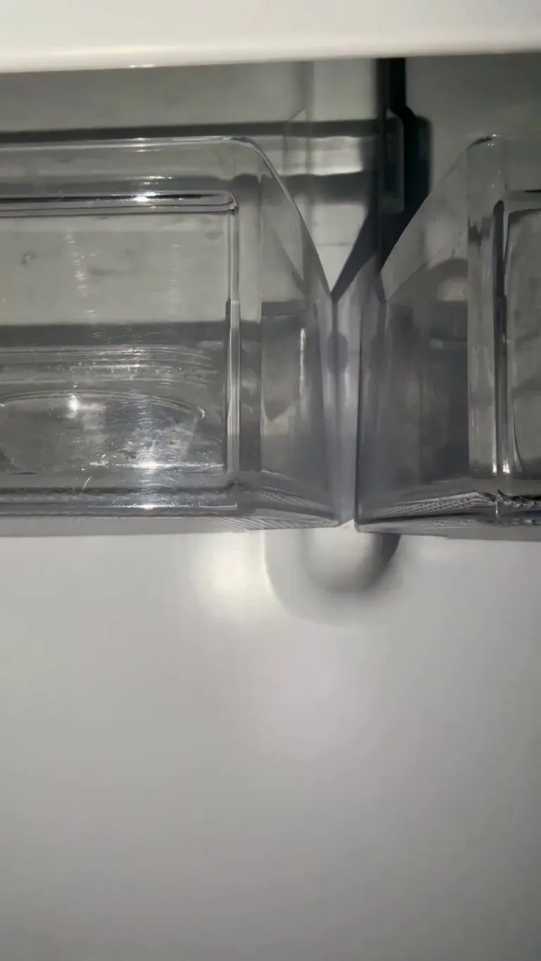 The student was looking for a drink in the fridge